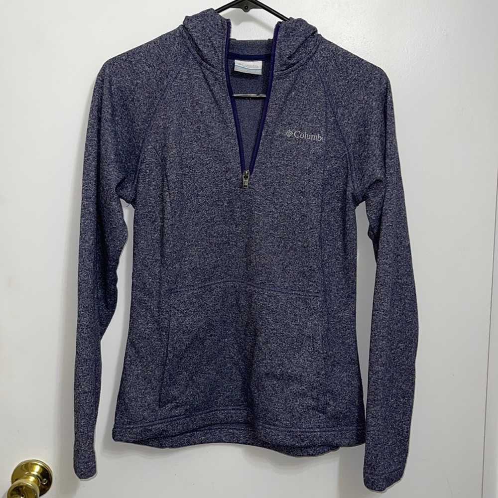 Columbia zip up sweatshirt